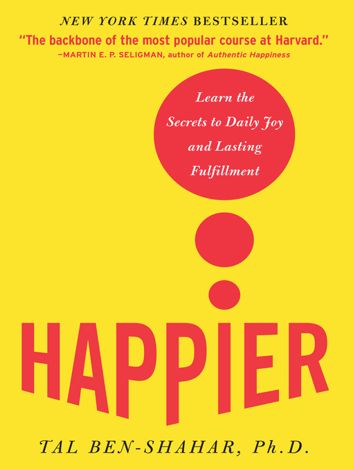 Title details for Happier by Tal Ben-Shahar - Wait list